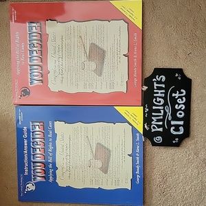 The Critical Thinking Co You Decide! Set Textbook Workbook & Instruction